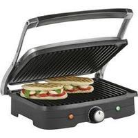 Electric Grill press Tristar corded Stainless steel, Black