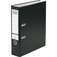 Elba 10456SW Rado Basic PP A4 Lever Arch File (80 mm, Black) Elba