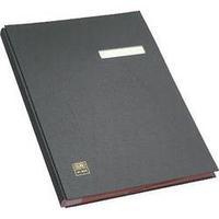 Elba 41403SW PVC A4 Signature Book (Black) Elba