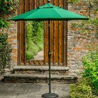 elizabeth aluminium parasol in green 22m