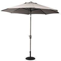 ELIZABETH ALUMINIUM PARASOL in Grey - 2.2m