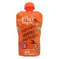 Ella&#39;s Kitchen Carrots Apples + Parsnips - Stage1 120g