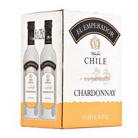 el emperador chardonnay white wine 6 x 25cl