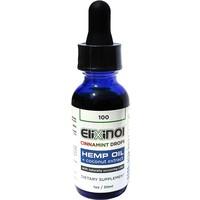 Elixinol CBD Hemp Oil Drops 100mg CBD Cinnamint (30ml)