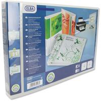 Elba Panorama Presentation Binder A3 4D-Ring 30mm White