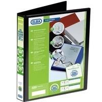 elba panorama presentation binder a4 2d ring 25mm black