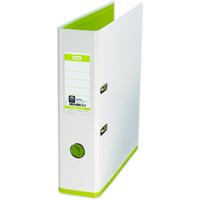 Elba Mycolour Lever Arch File White Lime