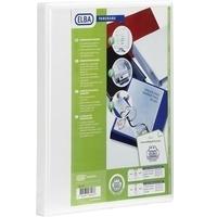 Elba Panorama Presentation Binder A4 2D-Ring 40mm White