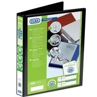 Elba Panorama Presentation Binder A4 4D-Ring 25mm Black