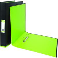 Elba Mycolour Ring Binder Blck/Lime