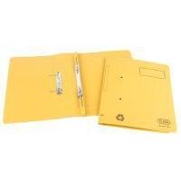 Elba Spirosort Spring File Foolscap Yellow 100090163