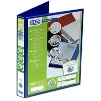 Elba Panorama Presentation Binder A4 2D-Ring 25mm Blue