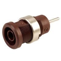 electro pjp 3267 i bn brown 4mm safety socket 3267i series
