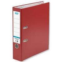 elba a4 polypropylene lever arch file 70mm red pack of 10