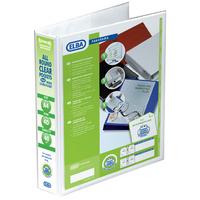 Elba Panorama Presentation Binder A4 4D-Ring 40mm White