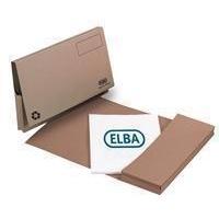 Elba Longflap Document Wallet Foolscap Buff 100090130