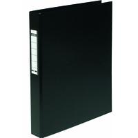 Elba A4 2-Ring Binder 25mm Black 400001512