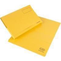 Elba Bright Manilla Document Wallet 290gsm Foolscap Yellow