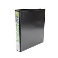 Elba Panorama (A5) Presentation Ring Binder PVC 2 D-Ring 25mm Capacity Black (Pack of 6)