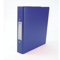 elba 2 ring binder a5 blue 100082443