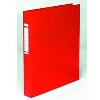 elba a4 2 ring binder 25mm red 400001511