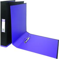 Elba Mycolour Ring Binder Blk/Purp