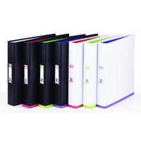 Elba Mycolour Ring Binder Blk/Wht