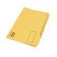 Elba Tabbed Folder 290gsm Heavy-weight Foolscap Yellow