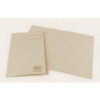 elba square cut folder light weight a4 180gsm yellow