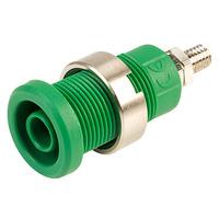 Electro PJP 3265-I-V Green Shrouded Socket (stud)