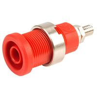 Electro PJP 3265-I-R Red Shrouded Socket (stud)