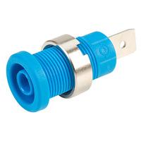Electro PJP 3266-C-Bl Blue Shrouded Socket (6.3mm Faston)