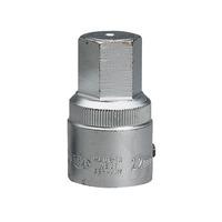 elora 15555 22mm 34 square drive hexagon screwdriver socket