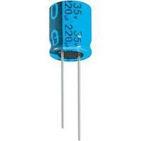 electrolytic capacitor radial lead 2 mm 22 f 16 vdc 20 x h 5 mm x 11 m ...