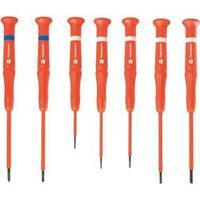 Electrical & precision engineering Screwdriver set 7-piece TOOLCRAFT Slot, Phillips