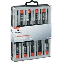 Electrical & precision engineering Screwdriver set 9-piece TOOLCRAFT Slot, Phillips, Torx