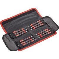Electrical & precision engineering Screwdriver set 12-piece TOOLCRAFT Slot, Phillips, Torx