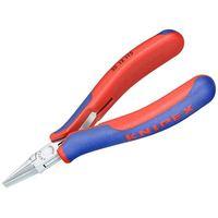 electronics flat jaw pliers multi component grip 115mm