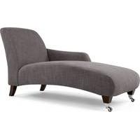 Eloria Right Hand Facing Chaise, Nickel