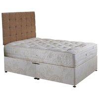 elizabeth royal 2000 double divan bed set 4ft 6 no drawers