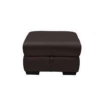 Elixir Leather Storage Footstool