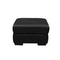 Elixir Leather Storage Footstool