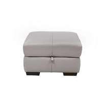 Elixir Leather Storage Footstool