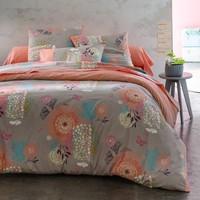 ELARA Printed Cotton Duvet Cover