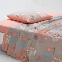 elara printed cotton sheet