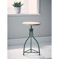 elegant twist stool forest green