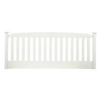 Eleanor Heavea Headboard King Opal White