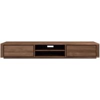 Elemental Teak 2 Drawer TV Cupboard