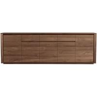 Elemental Teak 5 Door 3 Drawer Sideboard