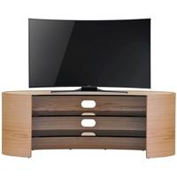 Elliptical 1250 Oak TV Media Table